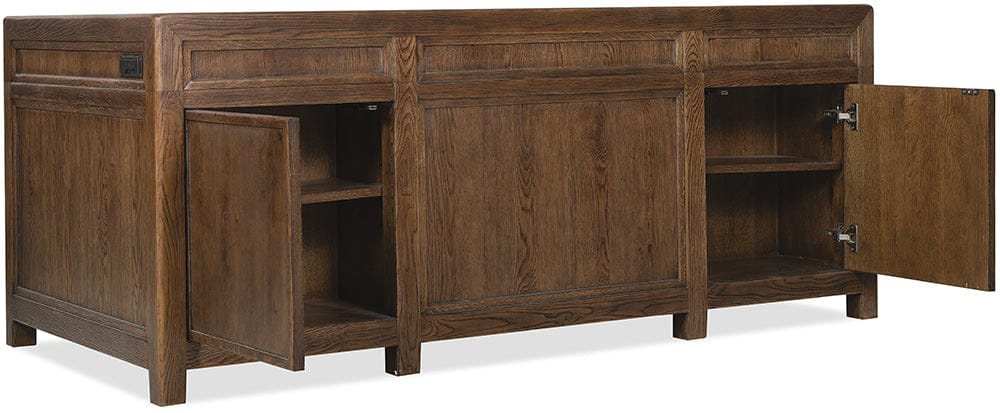 Hooker Furniture - Driftwood Executive Desk - Medium Wood - 6820-10462-85 view 4