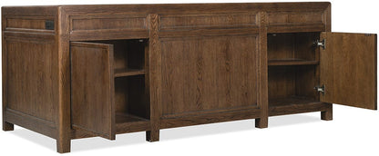Hooker Furniture - Driftwood Executive Desk - Medium Wood - 6820-10462-85 view 4