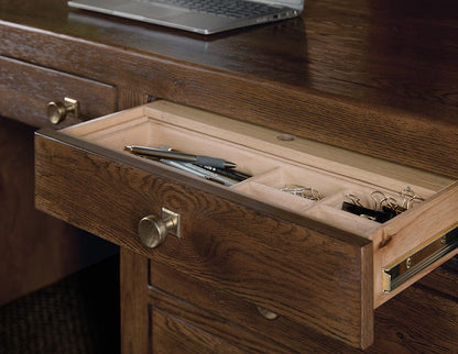 Hooker Furniture - Driftwood Executive Desk - Medium Wood - 6820-10462-85 view 10
