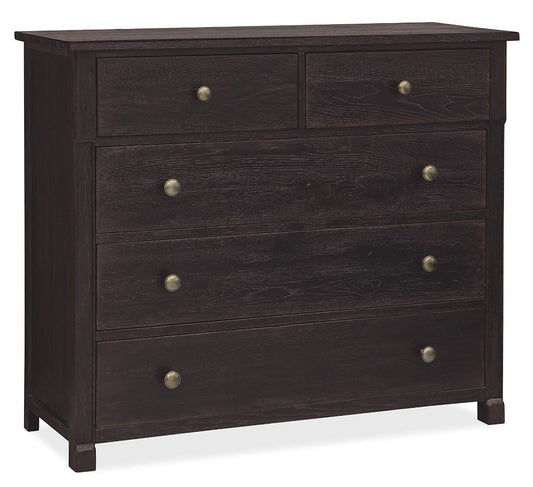 Hooker Furniture - Driftwood Five-Drawer Chest - Blacks - 6820-90011-99 view 2