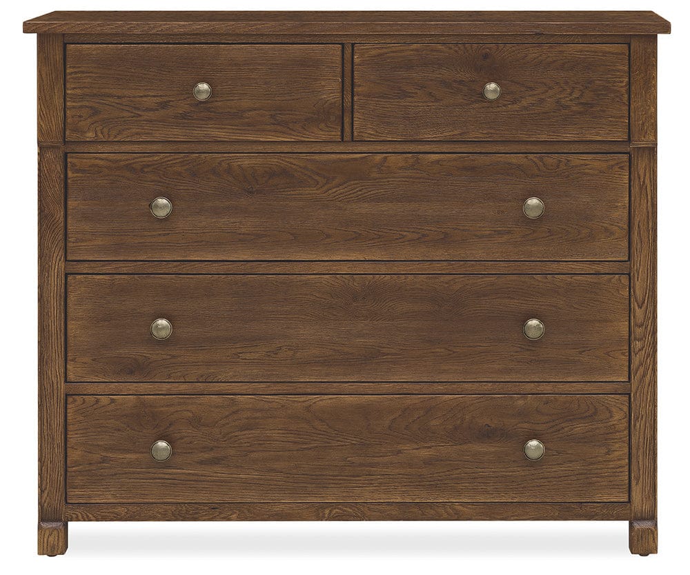 Hooker Furniture - Driftwood Five-Drawer Chest - Medium Wood - 6820-90011-85 view 4
