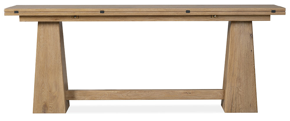 Hooker Furniture - Driftwood Flip-Top Console Table - Light Wood - 6820-85003-80 view 4
