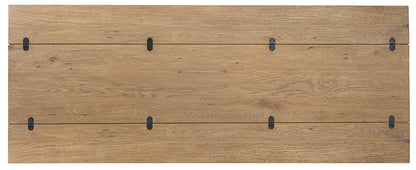 Hooker Furniture - Driftwood Flip-Top Console Table - Light Wood - 6820-85003-80 view 6