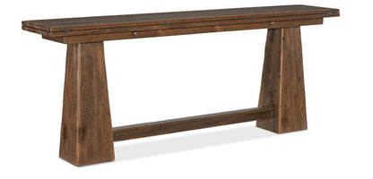 Hooker Furniture - Driftwood Flip-Top Console Table - Medium Wood - 6820-85003-85 view 3