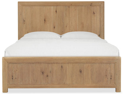 Hooker Furniture - Driftwood King Panel Bed - Light Wood - 6820-90266-80 view 3