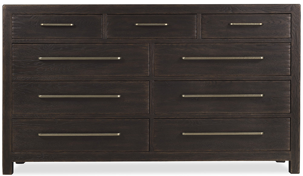 Hooker Furniture - Driftwood Nine-Drawer Dresser - Blacks - 6820-90201-99 view 3
