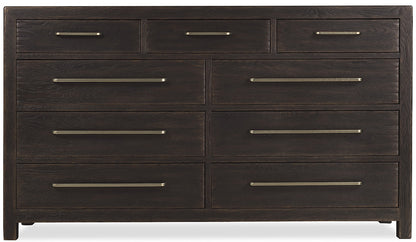 Hooker Furniture - Driftwood Nine-Drawer Dresser - Blacks - 6820-90201-99 view 3