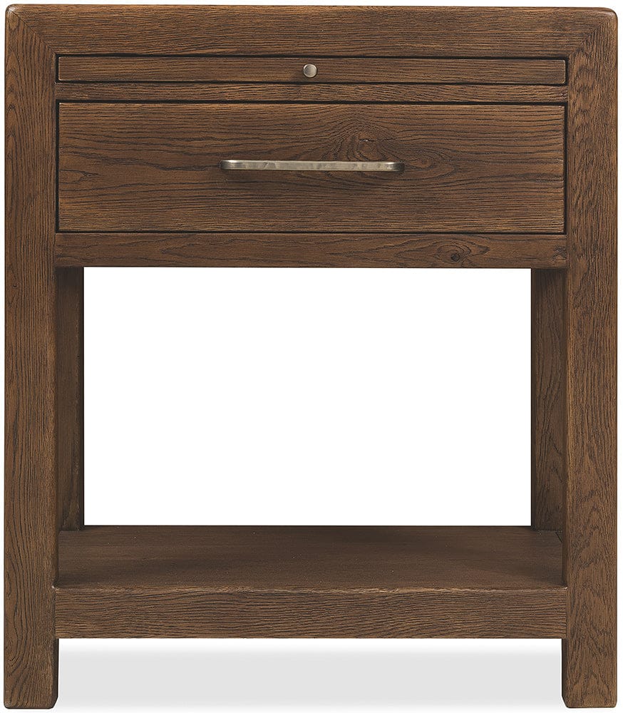 Hooker Furniture - Driftwood One-Drawer Nightstand - Medium Wood - 6820-90316-85 view 3