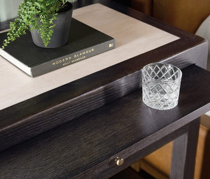 Hooker Furniture - Driftwood One-Drawer Nightstand with Stone - Blacks - 6820-90216-99 view 5