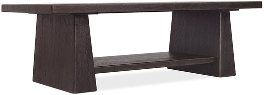 Hooker Furniture - Driftwood Rectangle Cocktail Table - Blacks - 6820-80110-99 view 2