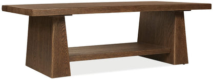 Hooker Furniture - Driftwood Rectangle Cocktail Table - Medium Wood - 6820-80110-85 view 2