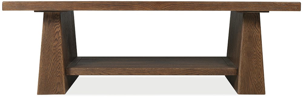 Hooker Furniture - Driftwood Rectangle Cocktail Table - Medium Wood - 6820-80110-85 view 3