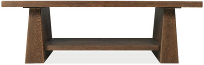 Hooker Furniture - Driftwood Rectangle Cocktail Table - Medium Wood - 6820-80110-85 view 3