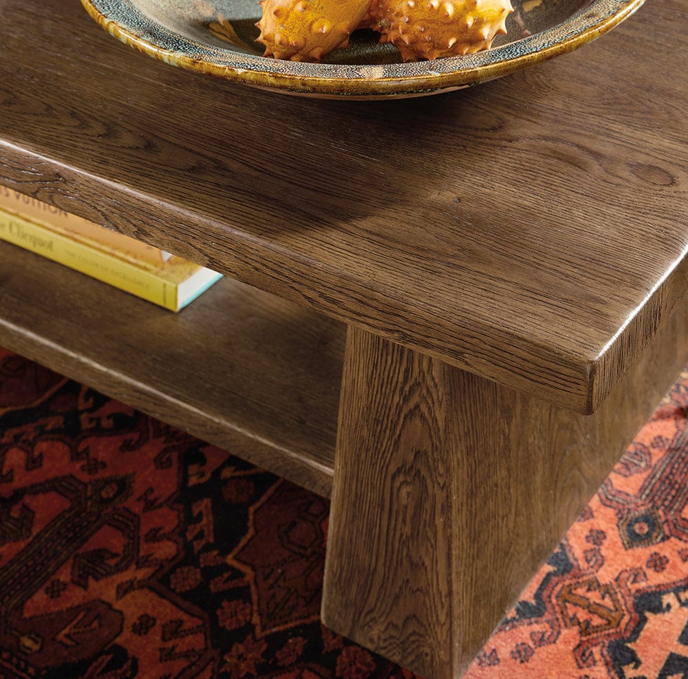 Hooker Furniture - Driftwood Rectangle Cocktail Table - Medium Wood - 6820-80110-85 view 5