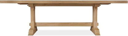 Hooker Furniture - Driftwood Rectangle Dining Table with Two 20-inch Leaves - Light Wood - 6820-75200-80 view 5
