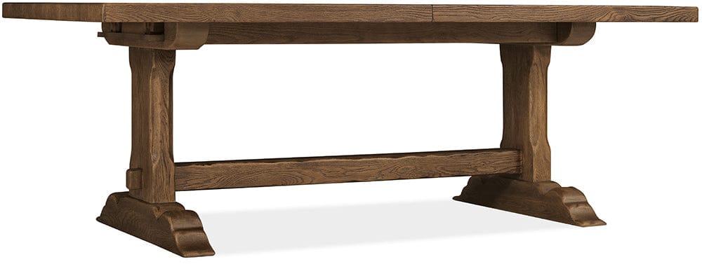 Hooker Furniture - Driftwood Rectangle Dining Table with Two 20-inch Leaves - Medium Wood - 6820-75200-85 view 1