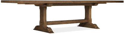 Hooker Furniture - Driftwood Rectangle Dining Table with Two 20-inch Leaves - Medium Wood - 6820-75200-85 view 3