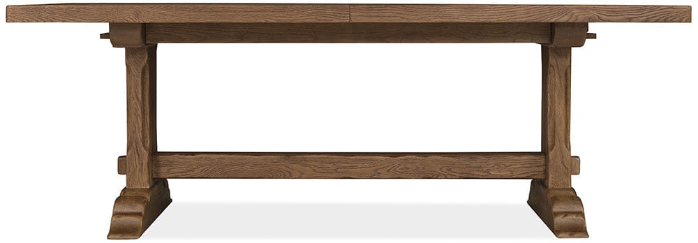 Hooker Furniture - Driftwood Rectangle Dining Table with Two 20-inch Leaves - Medium Wood - 6820-75200-85 view 4