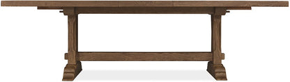 Hooker Furniture - Driftwood Rectangle Dining Table with Two 20-inch Leaves - Medium Wood - 6820-75200-85 view 5