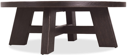 Hooker Furniture - Driftwood Round Cocktail Table - Blacks - 6820-80211-99 view 1