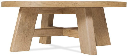 Hooker Furniture - Driftwood Round Cocktail Table - Light Wood - 6820-80211-80 view 2