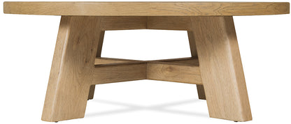 Hooker Furniture - Driftwood Round Cocktail Table - Light Wood - 6820-80211-80 view 3