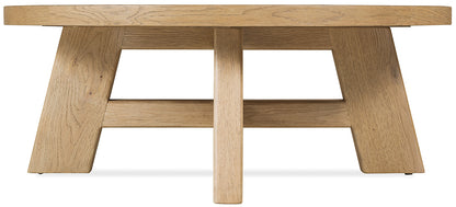 Hooker Furniture - Driftwood Round Cocktail Table - Light Wood - 6820-80211-80 view 4