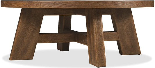 Hooker Furniture - Driftwood Round Cocktail Table - Medium Wood - 6820-80211-85 view 1