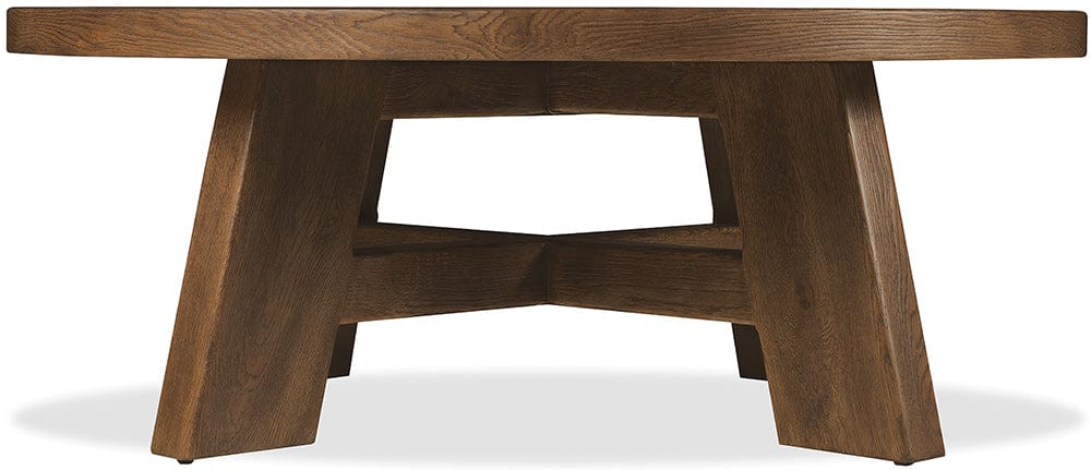 Hooker Furniture - Driftwood Round Cocktail Table - Medium Wood - 6820-80211-85 view 4