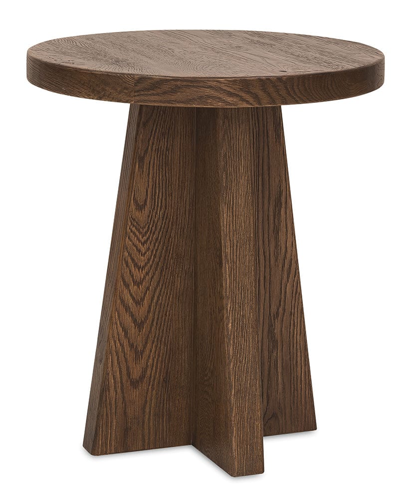 Hooker Furniture - Driftwood Round End Table - Medium Wood - 6820-80213-85 view 2