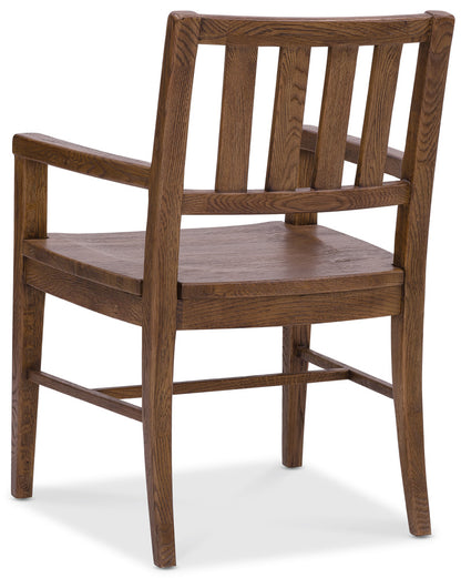 Hooker Furniture - Driftwood Splatback Arm Chair - 6820-75301-85 view 2