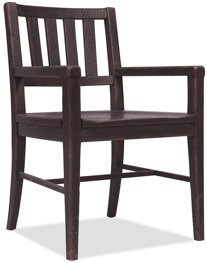 Hooker Furniture - Driftwood Splatback Arm Chair - Blacks - 6820-75301-99 view 1