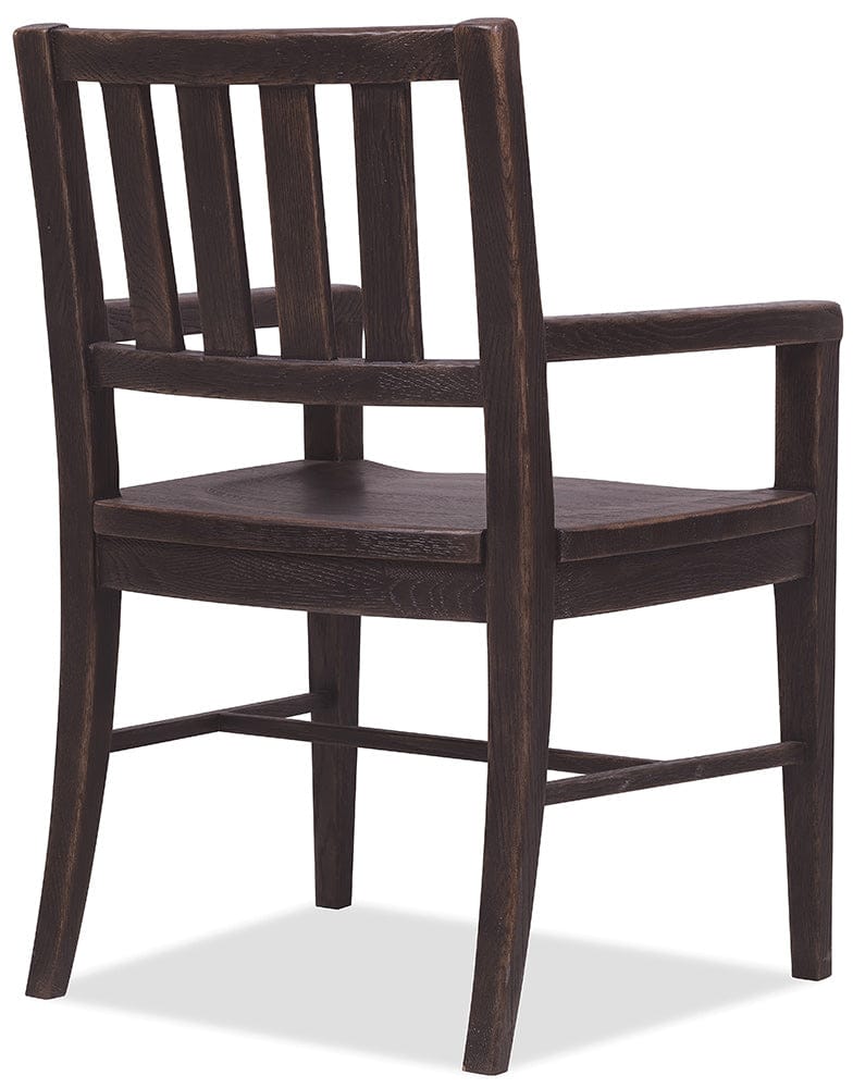 Hooker Furniture - Driftwood Splatback Arm Chair - Blacks - 6820-75301-99 view 3