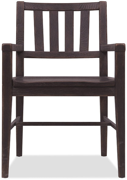 Hooker Furniture - Driftwood Splatback Arm Chair - Blacks - 6820-75301-99 view 4