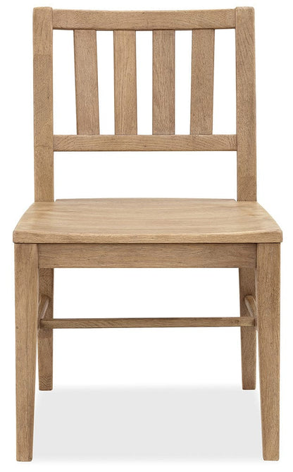 Hooker Furniture - Driftwood Splatback Side Chair - Light Wood - 6820-75311-80 view 5