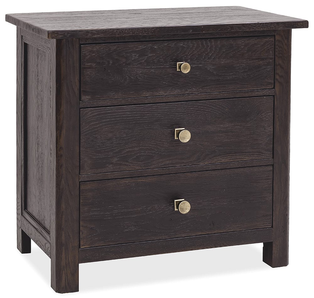 Hooker Furniture - Driftwood Three-Drawer Nightstand - Blacks - 6820-90116-99 view 2