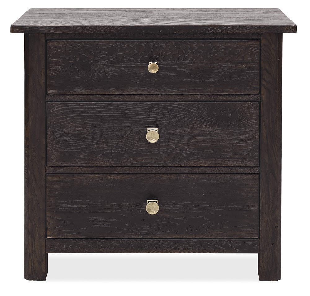 Hooker Furniture - Driftwood Three-Drawer Nightstand - Blacks - 6820-90116-99 view 4