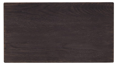 Hooker Furniture - Driftwood Three-Drawer Nightstand - Blacks - 6820-90116-99 view 5