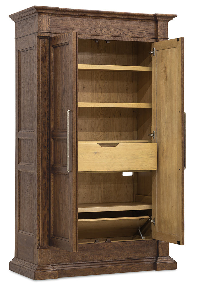 Hooker Furniture - Driftwood Wardrobe - Medium Wood - 6820-90013-85 view 3