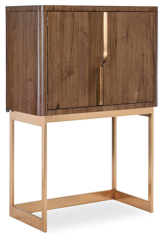 Hooker Furniture - Eleana Bar on Stand - Medium Wood - 7252-50160-85 view 1