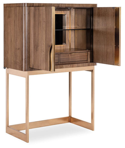 Hooker Furniture - Eleana Bar on Stand - Medium Wood - 7252-50160-85 view 3