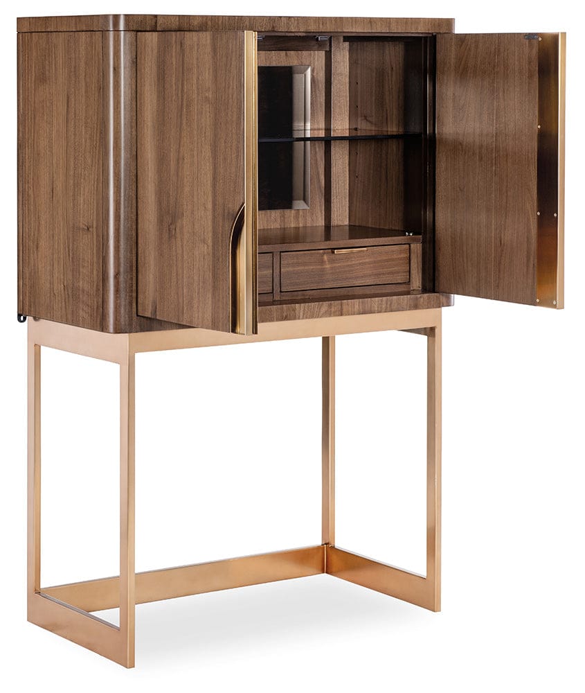 Hooker Furniture - Eleana Bar on Stand - Medium Wood - 7252-50160-85 view 4