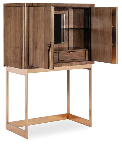 Hooker Furniture - Eleana Bar on Stand - Medium Wood - 7252-50160-85 view 4