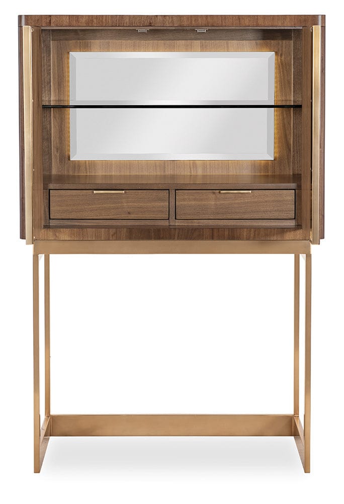 Hooker Furniture - Eleana Bar on Stand - Medium Wood - 7252-50160-85 view 5