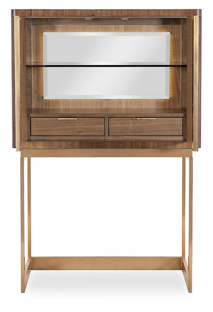 Hooker Furniture - Eleana Bar on Stand - Medium Wood - 7252-50160-85 view 5