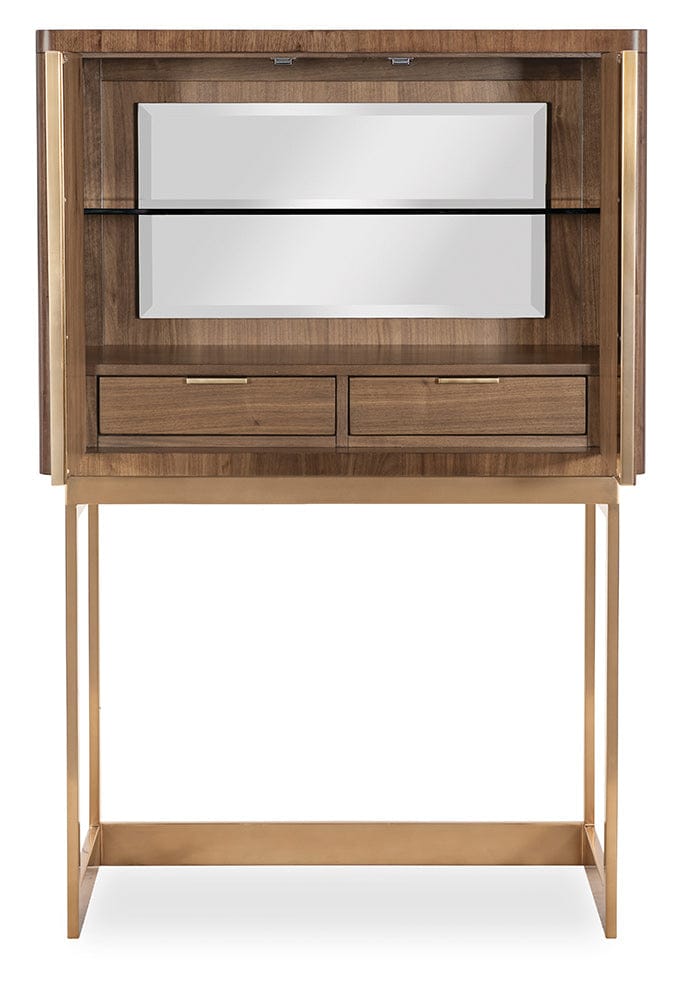 Hooker Furniture - Eleana Bar on Stand - Medium Wood - 7252-50160-85 view 6
