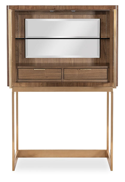 Hooker Furniture - Eleana Bar on Stand - Medium Wood - 7252-50160-85 view 6