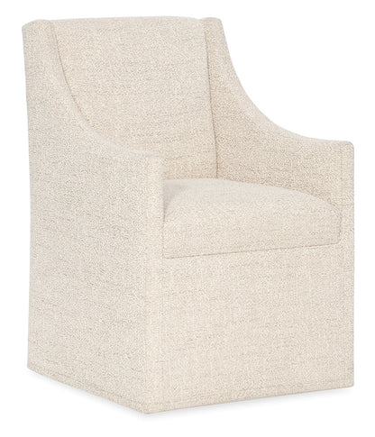 Hooker Furniture - Eleana Castered Arm Chair - Beige - 7252-75800-405 view 2