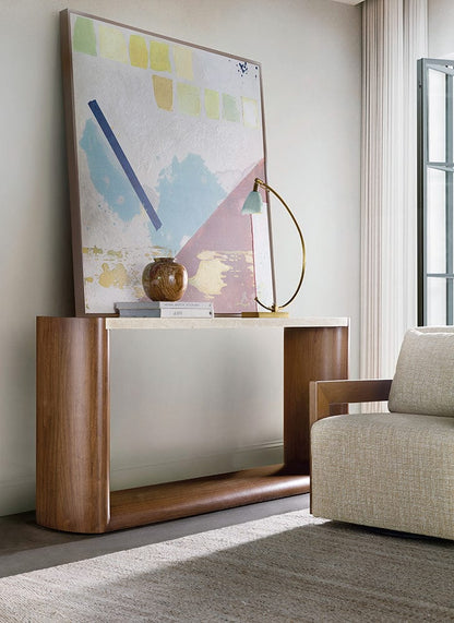 Hooker Furniture - Eleana Console Table - Medium Wood - 7252-85003-85 view 5