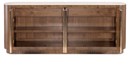 Hooker Furniture - Eleana Credenza - Medium Wood - 7252-85006-85 view 4